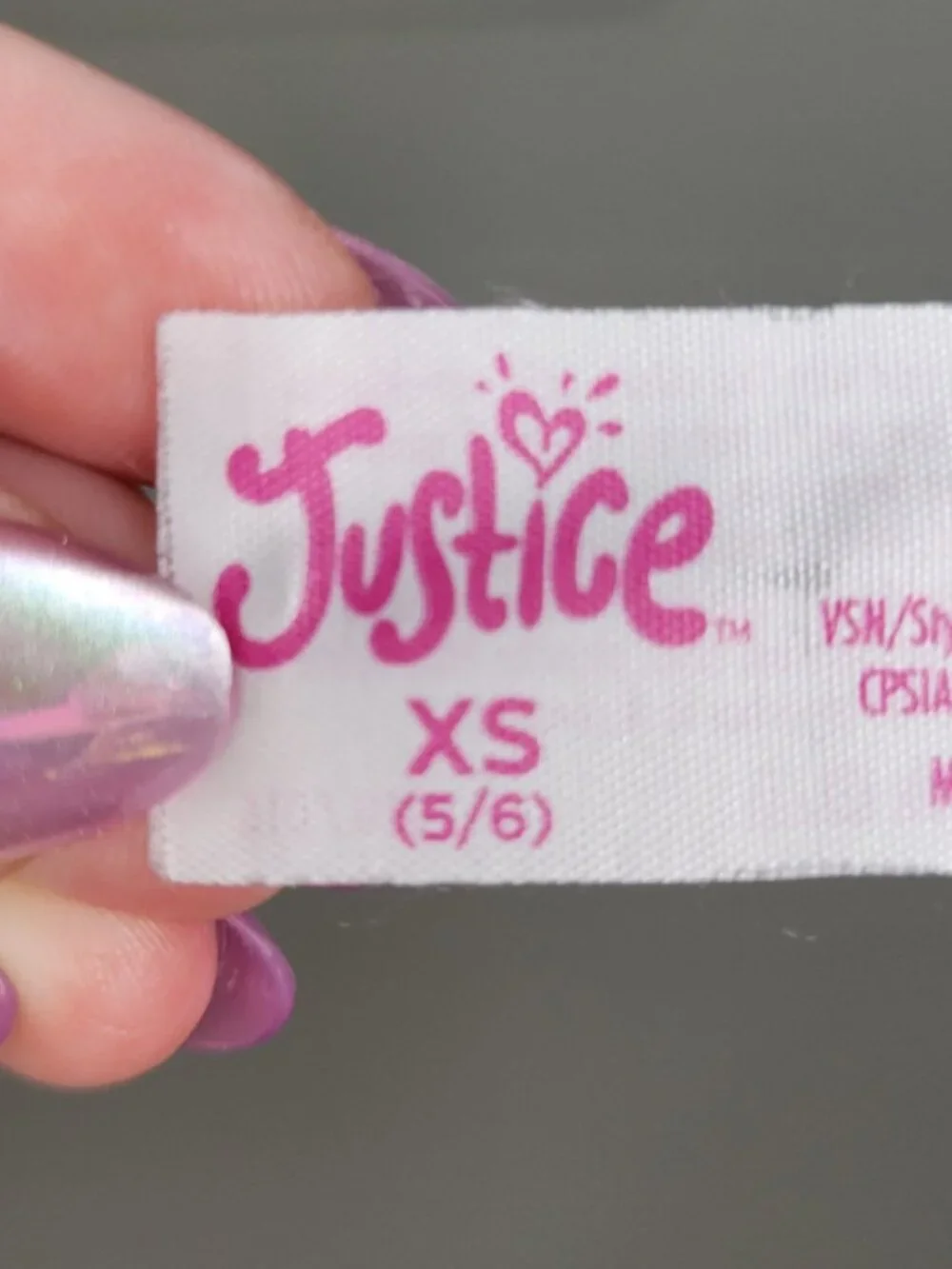 Justice girls long sleeve Dance shirt